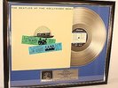 The Beatles, At The Hollywood Bowl, Platin Record, Schallplatte, Award, gold