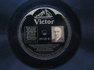 PRESIDENT WARREN G. HARDING picture label 78rpm Victor record - 1921 speeches