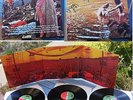 WOODSTOCK 3xLP NEAR MINT THE WHO-JOAN BAEZ-SANTANA-JOE COCKER_JIMI HENDRIX ITALY