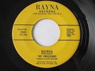 THE PRECISIONS RARE DOO WOP ON RAYNA LABLE  1001 BRENDA B/W WHITE CHRISTMAS