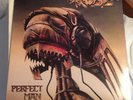 RAGE Perfect Man 1988 Lp w/lyrics and merchandise card