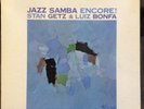 STAN GETZ AND LUIZ BONFA Jazz Samba Encore Orig US Verve Stereo V6-8523 Top