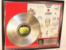 John Lennon, Shaved Fish, mit Cover, Platin Record, Schallplatte, Award, gold