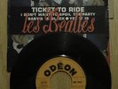 THE BEATLES -Ticket to ride + 3 -ODEON-SOE 3766 -label orange type 1 -TRES RARE