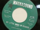 STEVE MARTIN my little angel in disguise 45 MAGNASOUND -- teen doo wop -- VG++