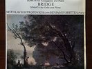 SXL 6426 WB Schubert Arpeggione.Bridge sonata. ROSTROPOVICH cello.BRITTEN piano