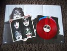 Kiss - Dynasty ... red vinyl + poster ... german release, mega-rare & top