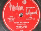 Hear Blues 78 Smokey Hogg - River Hip Mama / Too Late Old Man On Modern