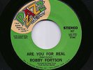 60s NORTHERN SOUL/CROSSOVER ROBBY FORTSON ARE YOU FOR REAL PZAZZ ORIG NEAR MINT