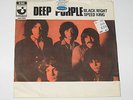 DEEP PURPLE//BLACK NIGHT #3//SWEDEN 1970 HARVEST 45 EX-