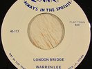 Warren Lee 45 JIN London Bridge RARE R&B SOUL LISTEN