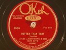 Louis Armstrong and his Hot Five, Okeh 8535, EE- / E