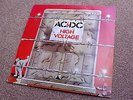 ??????? AC DC HIGH VOLTAGE AUSTRALIAN 1989 PRESS DIFFERENT SLEEVE BON SCOTT ROCK