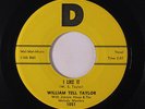 WILLIAM TELL TAYLOR: I Like It / I Love Only Yoiu 45 (#ol) rare Rockabilly