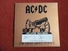 AC/DC For Those About To Rock U.S. 1ST PRESS PROMO LP ATLANTIC ROBERT LUDWIG