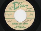 '60 Txs Rocker JOHNNY (WINTER) & JAMMERS School Day Blues DART 131 M- HEAR BOTH