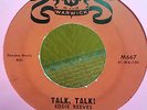 45 RPM Eddie Reeves WARWICK 667 Talk Talk   BUDDY HOLLY SOUNDALIKE