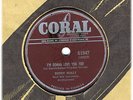 BUDDY HOLLY 1958 78 I'm Gonna Love You Too/Listen To Me (strong playing V+) juke