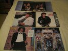5 MICHAEL JACKSON LP'S, OFF THE WALL, THRILLER, BAD, DANGEROUS & MORE
