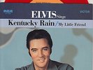 ELVIS PRESLEY Kentucky Rain & My Little Friend PICT SLEEVE 7