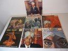 7 Vintage Korla Pandit Indian Pipe Organ Records Signed Blue Red NO RESERVE