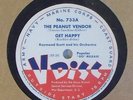 V-DISC VDISC 733 78 RPM RAY SCOTT PEANUT VENDOR GET HAPPY * DICK STYLE ORCHESTRA