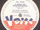 V-DISC VDISC 778 78 RPM  CBS SYMPHONY ORCHESTRA FRITZ REINER NIGHT BALD MOUNTAIN