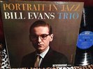 BILL EVANS TRIO PORTRAIT IN JAZZ 1ST PRESS RIVERSIDE 12-315 MONO DEEP GROOVE LP