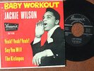 Jackie Wilson - Baby Workout - US Pressing - EP - 1963