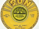BILLY LEE RILEY Shes My Baby SUN ROCKABILLY BOPPER 45 RPM RECORD VG++