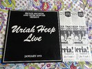 Uriah Heep . live Double LP  UK Press 1973 | Black Sabbath Nazareth Budgie Slade