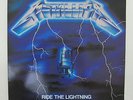 METALLICA   RIDE THE LIGHTNING   MUSIC FOR NATIONS ORIG 1ST PRESS W. INNERSLEEVE