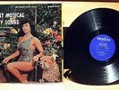 BETTIE PAGE  RARE ALBUM- THE BEST MUSICAL COMEDY SONGS 1957 HALO/ PIN UP QUEEN