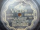 (R) MATAMOROS TRIO Cuba 78rpm Argentine Scroll Victor 32366 La Gata de Wenceslao