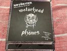 MOTORHEAD HEADPHONES WITH MIC