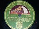 JAZZ 78 rpm RECORD Gramofono ORQ ISHAM JONES Film Paramount MUSICA, MUCHACHOS