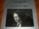 Bach: Suites for Solo Cello 1 & 3 - Lluis Claret - RCA stereo (Spain only)