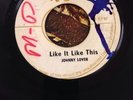 Marley And The Wailers/ Johnny Lover Tuff Gone Rock My Boat Vg+/ Like Is Like