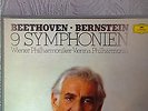 Beethoven Bernstein 9 symphonies DGG- 8lp box set 2740- NM made in W/Germany