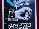 The Germs, Adolescents, LTD. Hand Screen Printed Concert Poster. Punk Rock