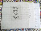 Pink Floyd . the wall  Double LP German Press. 1979 | Roger Waters | Syd Barrett