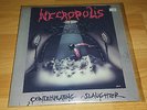 NECROPOLIS - Contemplating Slaughter LP Black Vinyl US THRASH METAL `88 RARE oop