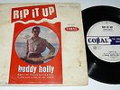 BUDDY HOLLY: RIP IT UP: 45 EP: Australian Issue: Picture Sleeve: RARE 1965