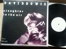 David Bowie slaughter in the air double vinyl lp very rare