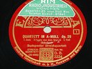 4x78rpm ELECTROLA ALBUM 96 SCHUBERT STRING QUARTET op.29 BUDAPEST STRING QUARTET