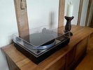 LINN SONDEK LP 12 TRANSCRIPTION TURNTABLE IN BLACK ASH FINISH