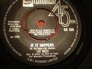 LEE MEZA IF IT HAPPENS RARE STATESIDE ORIGINAL 1966 VG+++ CONDITION