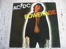 AC/DC RARE AUSSIE PRESSING POWERAGE ALBERTS APLP-030 LP VINYL RECORD EXC/EXC