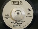 Soul/Funk 45 Biggie Ratt - We Don't Need No Music/Escape APT/ABC DJ WL Original