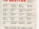 BEATLES-TICKET TO RIDE-YES IT IS-ULTIMA STAMPA RARA-PARLOPHON-QMSP 16378 ITALY